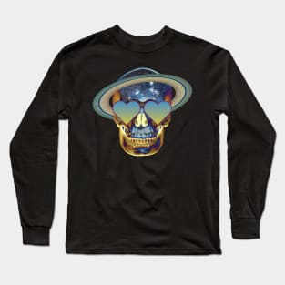 Cosmic Skull Long Sleeve T-Shirt